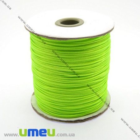 Поліестеровий шнур, 1,5 мм, Салатовий яскравий (LEN-007830)