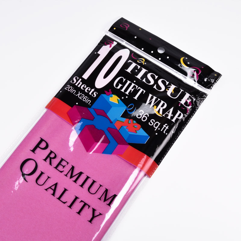 Папір тіш'ю, 65х50 см, Малинова (UPK-051310)