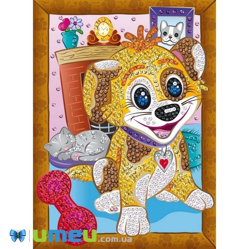 Набор для творчества Sequin Art SMOOGLES Щенок (DIF-043425)