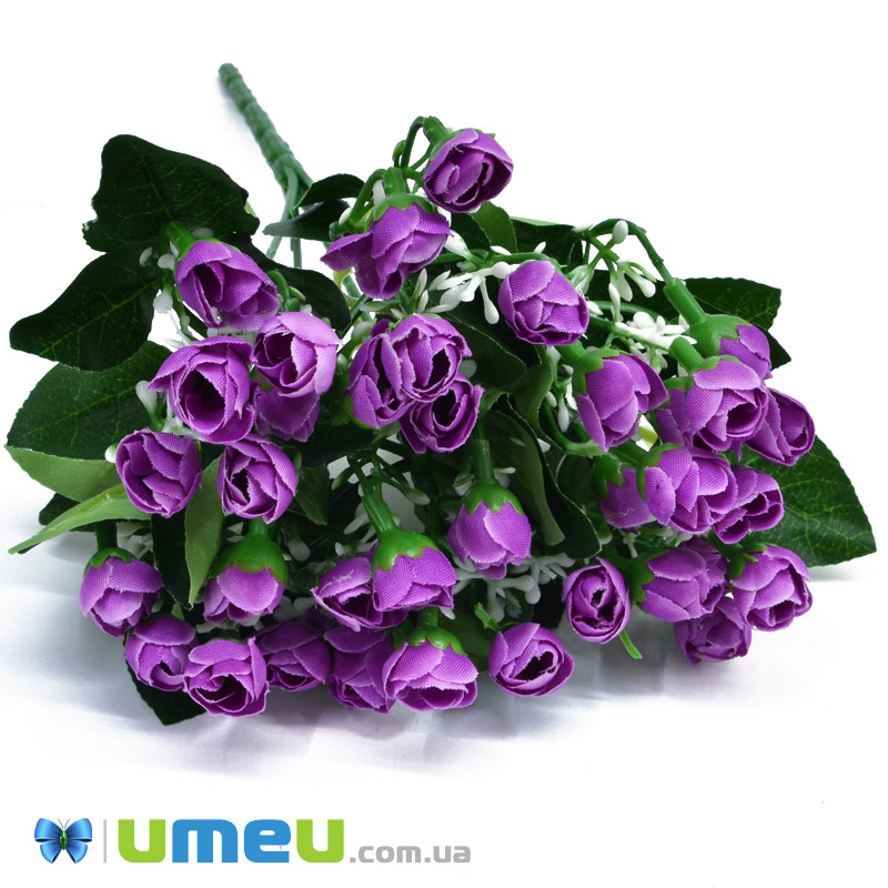 Букет троянд, 28 см, Бузковий (DIF-048323)