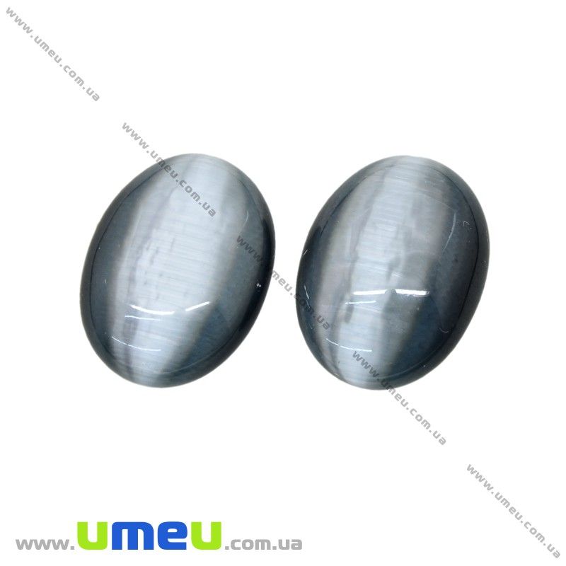 Кабошон нат. камень Улексит, Овал, 16х12 мм (KAB-031748)