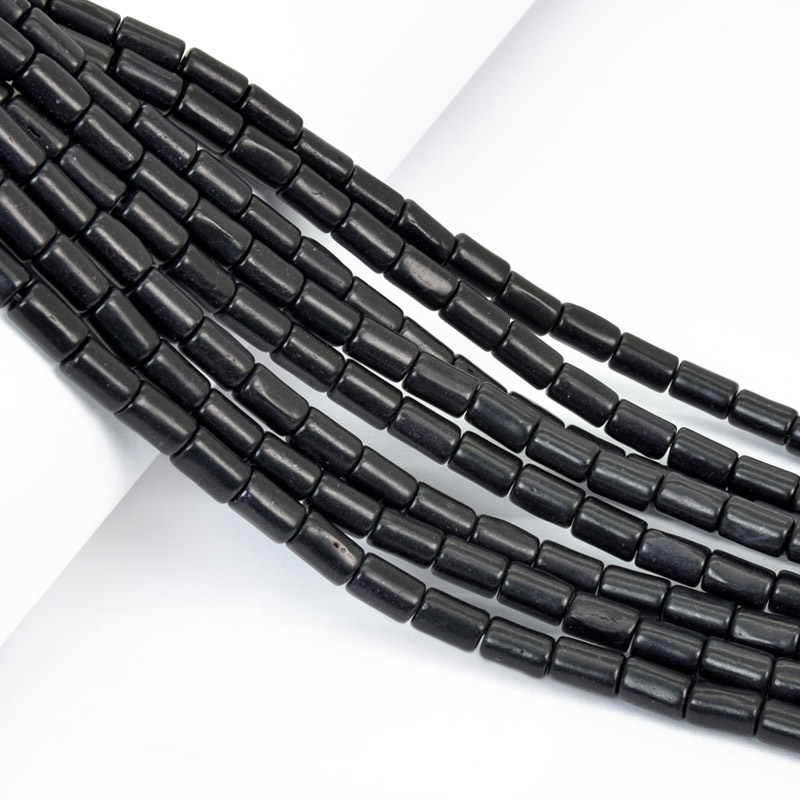 Бусины Бирюза окрашенная, Синт. камень, 9х5 мм, Цилиндр (BUS-057555)