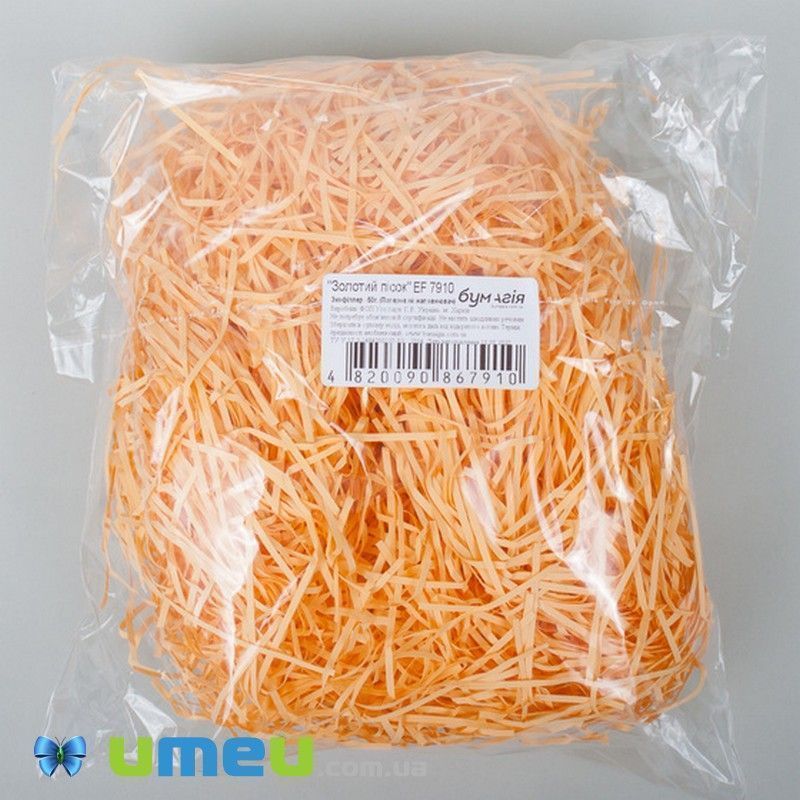 Екофілер (паперовий наповнювач), Персиковий (DIF-044365)