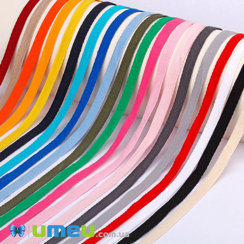 Лента киперная, 10 мм, Черная (LEN-044783)