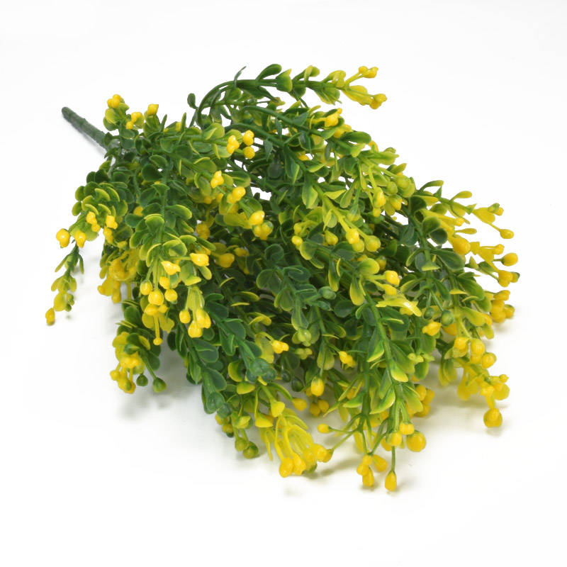 Гілка декоративна, 36 см, Жовта (DEC-059318)