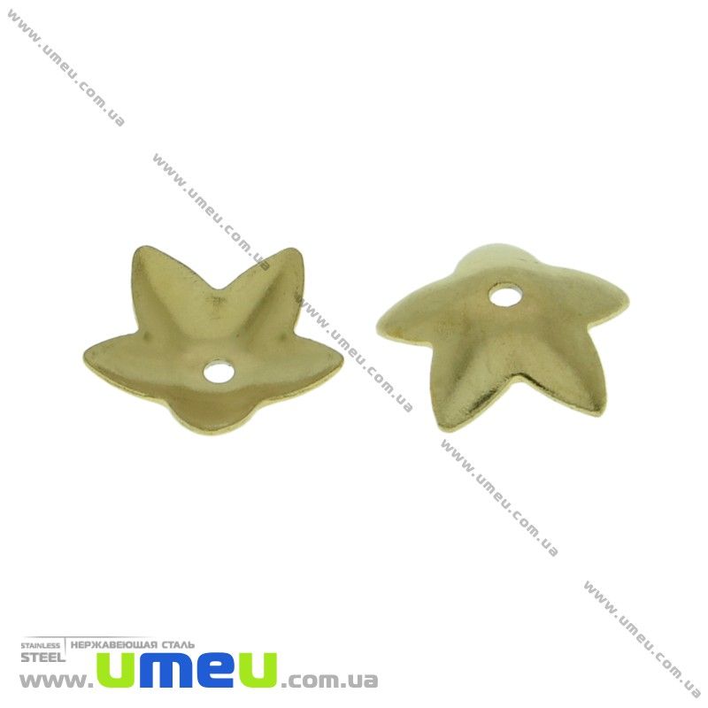 Обіймач з нержавіючої сталі, 7 мм, Золото (STL-031426)