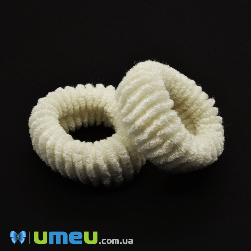 Резинка для волос, 55 мм, Кремовая (OSN-041480)