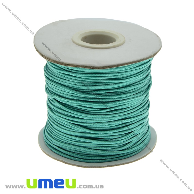 Полиэстеровый шнур, 1,0 мм, Бирюзовый (LEN-021738)