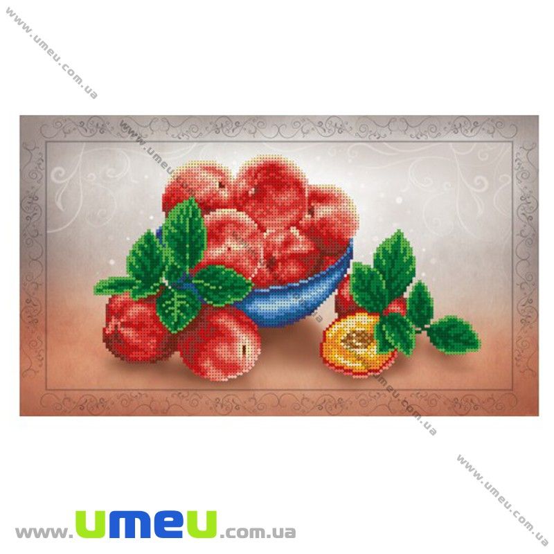 Схема для виш. бісером VDV, Персики Т-869, 30,5х21 см (SXM-029338)