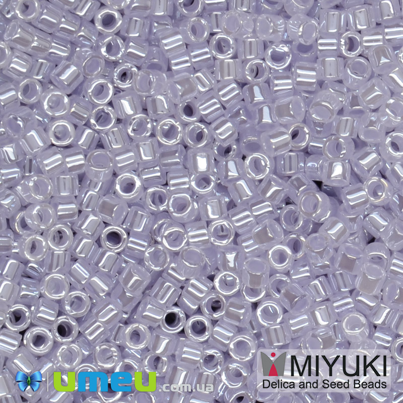 Бисер японский Miyuki Delica 11/0 DB241, Сиреневый светлый (BIS-045251)