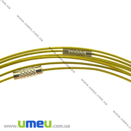 Основа для кольє Чокер, Золотиста, 44 см (OSN-000652)