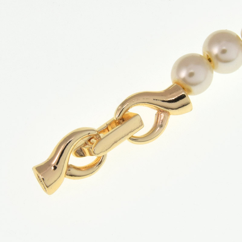 Застёжка, 25х7 мм, Латунь с покрытием 18 kt (ZAM-060868)