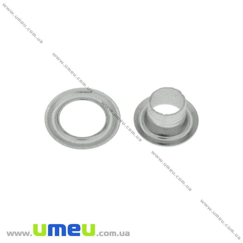 Люверси металеві, 8,5 мм, Темне срібло (SEW-024066)