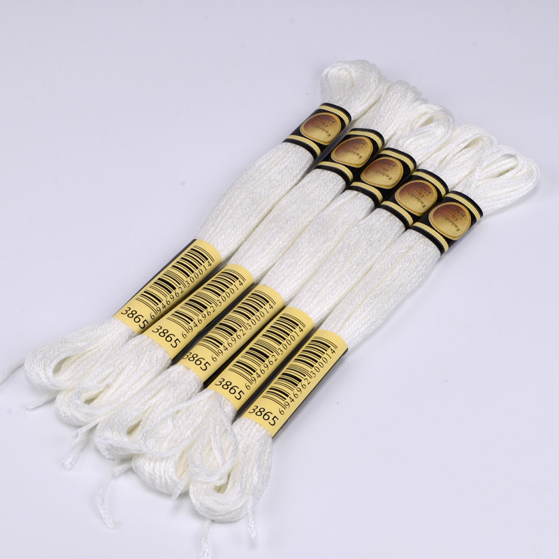 Мулине CXC 3865 Снежно белый (CXC-050491)