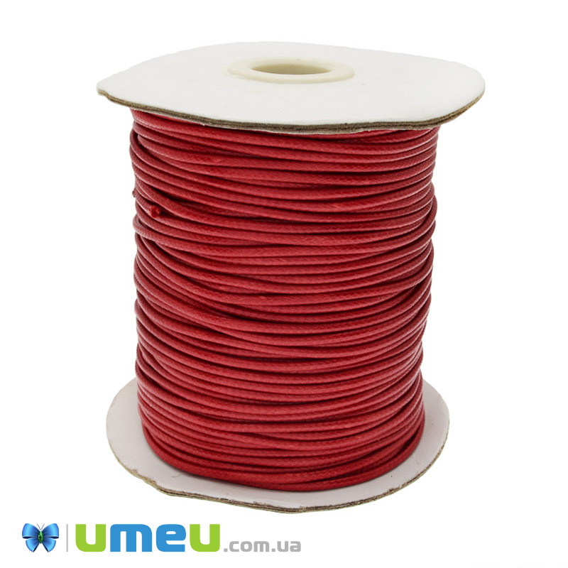 Поліестеровий шнур, 2,0 мм, Червоний (LEN-047405)