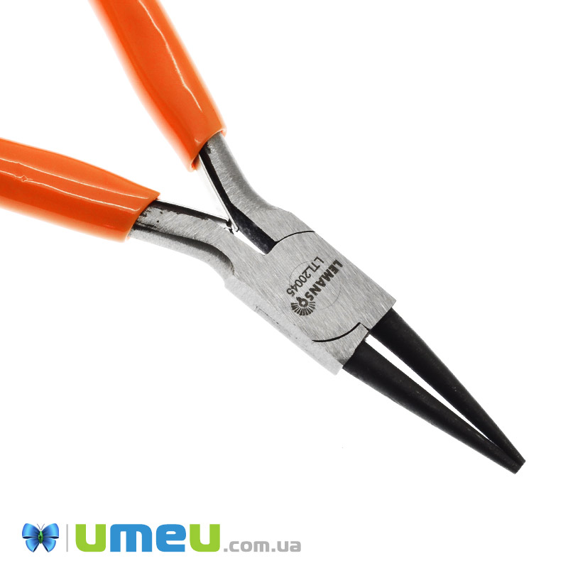 Інструмент Круглогубці, Помаранчевий, 12 см (INS-046832)