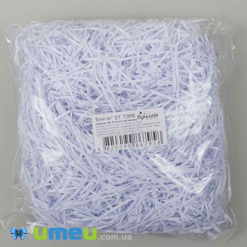 Екофілер (паперовий наповнювач), Білий (DIF-044359)