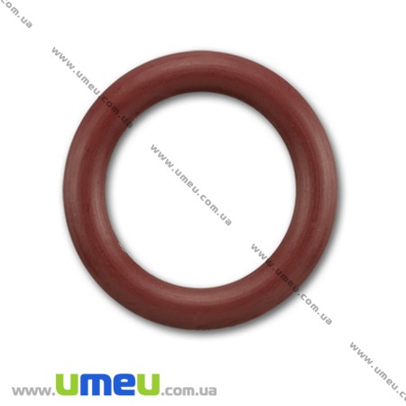 Резиновые колечки-стопперы для браслета, 12 мм, Коричневые (BUS-009866)