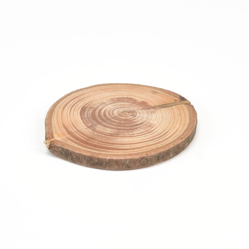 Срез деревянный с корой 40-50 мм, Круглый, Елка (BUS-057736)