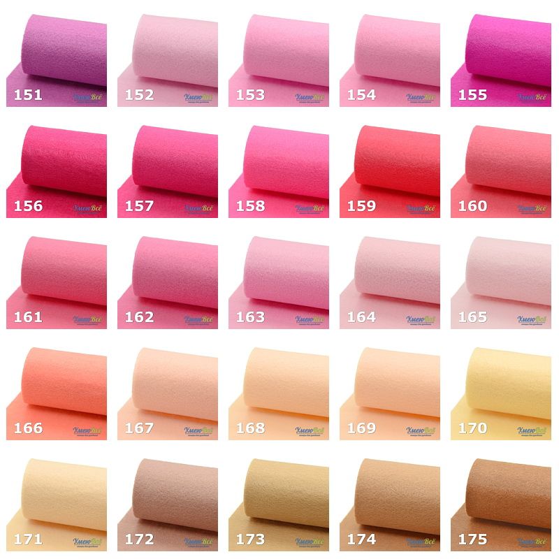 Фетр 1 мм, 30х30 см, 151 Бузковий (FLT-011361)