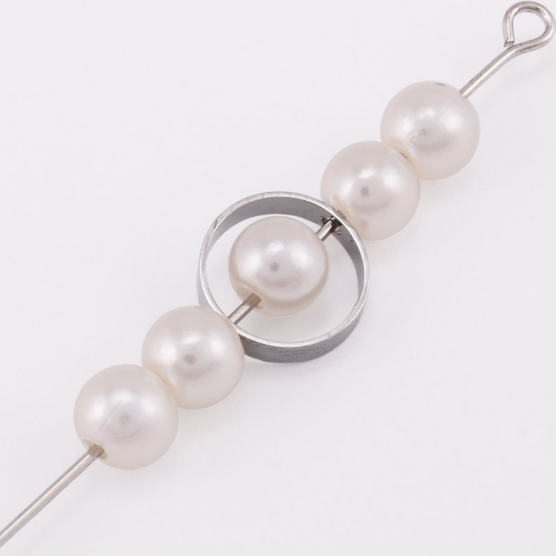 Коннектор Кольцо, 10 мм, Темное серебро (KON-055925)