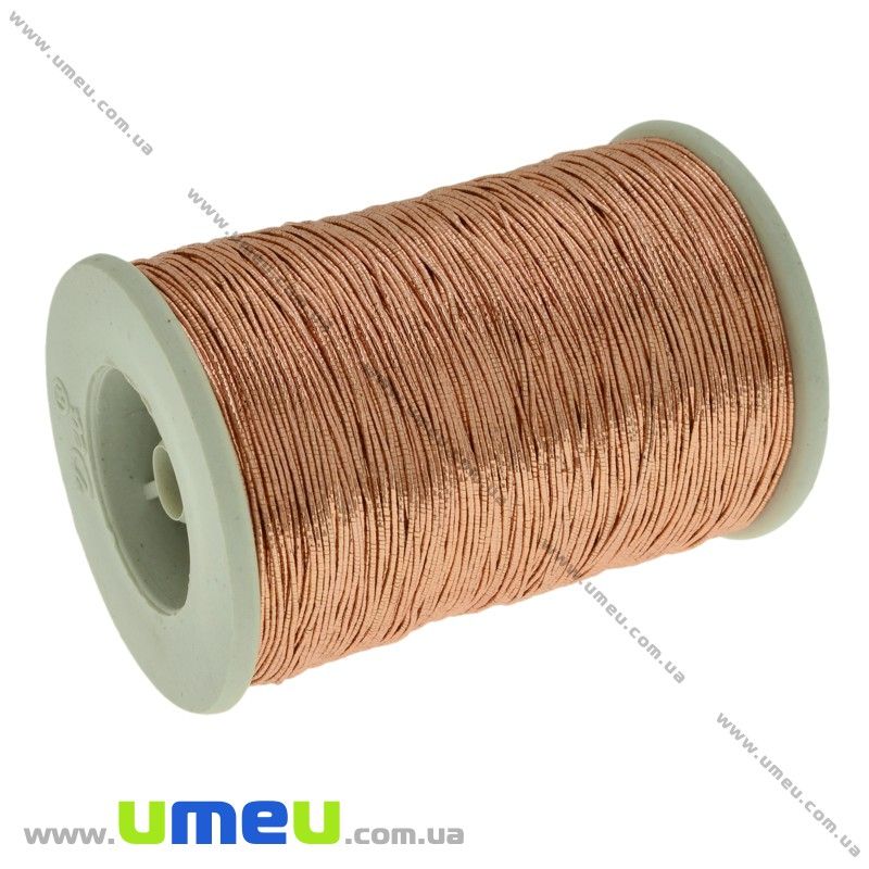 Нитки металізовані 0,5 мм, Помаранчева (KNT-028469)