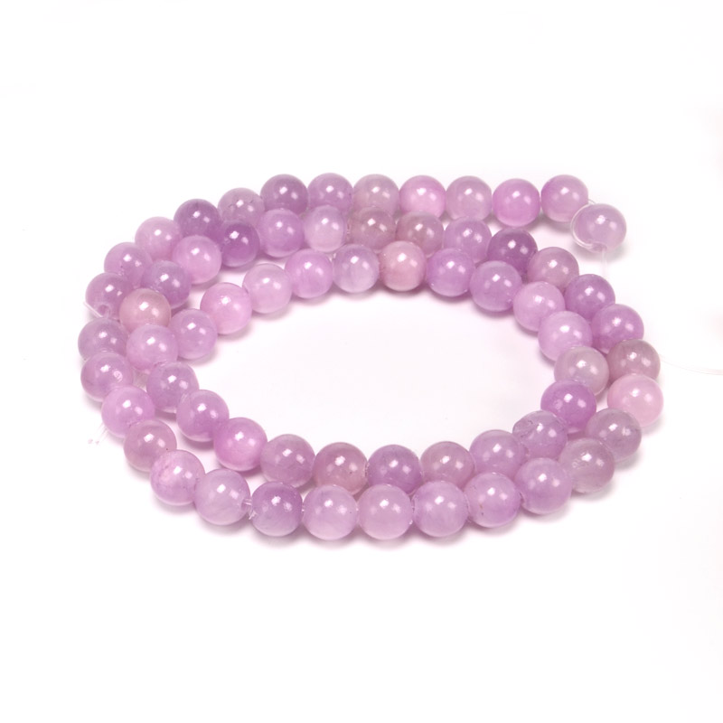 Намистини Кунцит, Натур. камінь, 6,5 мм, Круглі (BUS-053949)