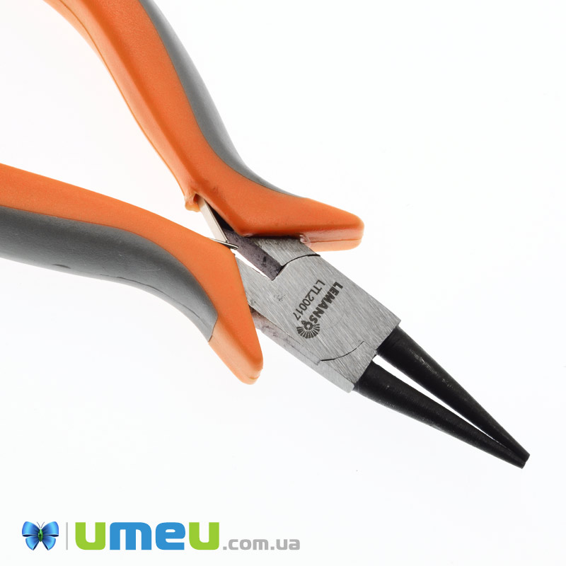 Інструмент Круглогубці, Оранжево-сірий, 13 см (INS-046834)