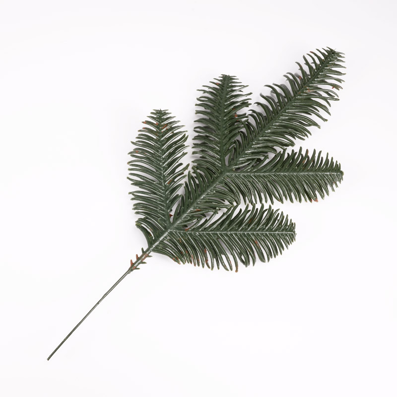 Гілка ялинки Нобіліс одностороння, 20 см, Зелена (DEC-056235)