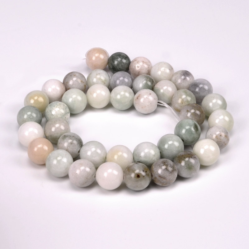 Бусины Мрамор, Натур. камень, 10 мм, Круглые (BUS-051609)