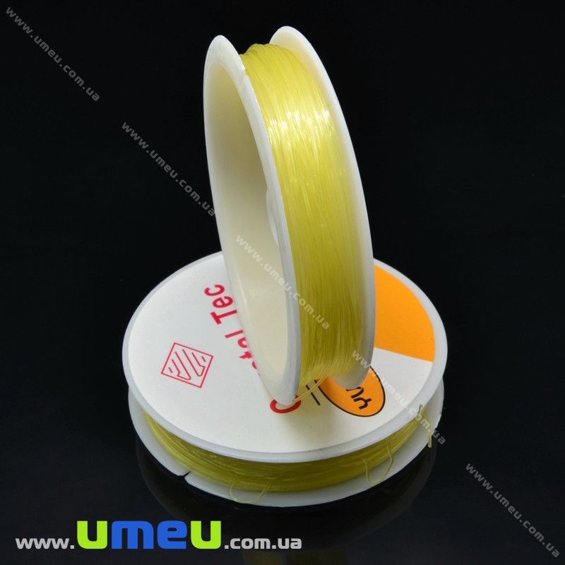 Волосінь еластична, 0,6 мм, Жовта (LES-015585)