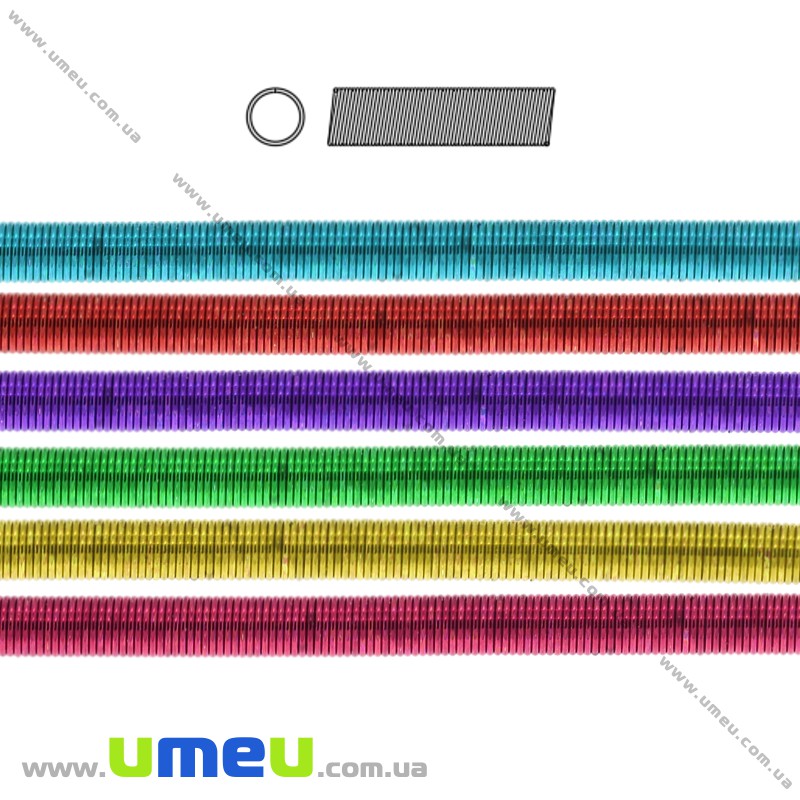 Канитель мягкая 1 мм, Оливковая (KNT-027988)