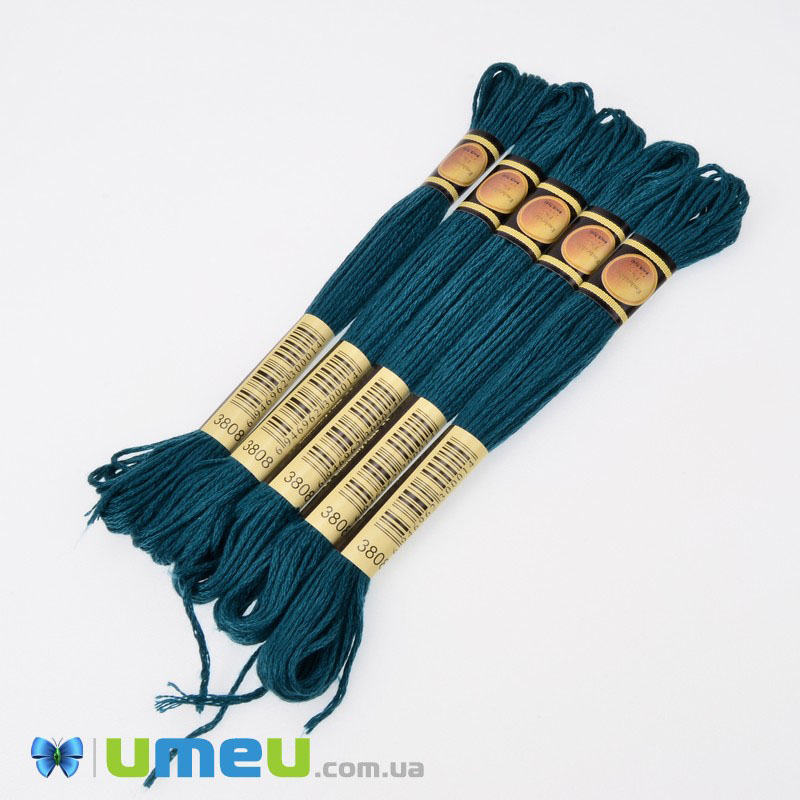 Мулине CXC 3808 Бирюзовый, ультра т. (CXC-050434)