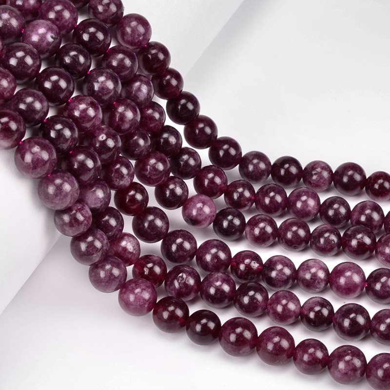 Бусины Гранат, Натур. камень, 8,5 мм, Круглые (BUS-051696)