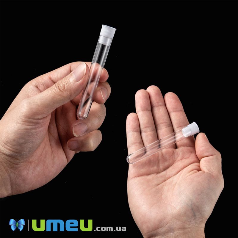 Колба пластиковая для хранения, 8,5х1,2 cм (INS-040325)