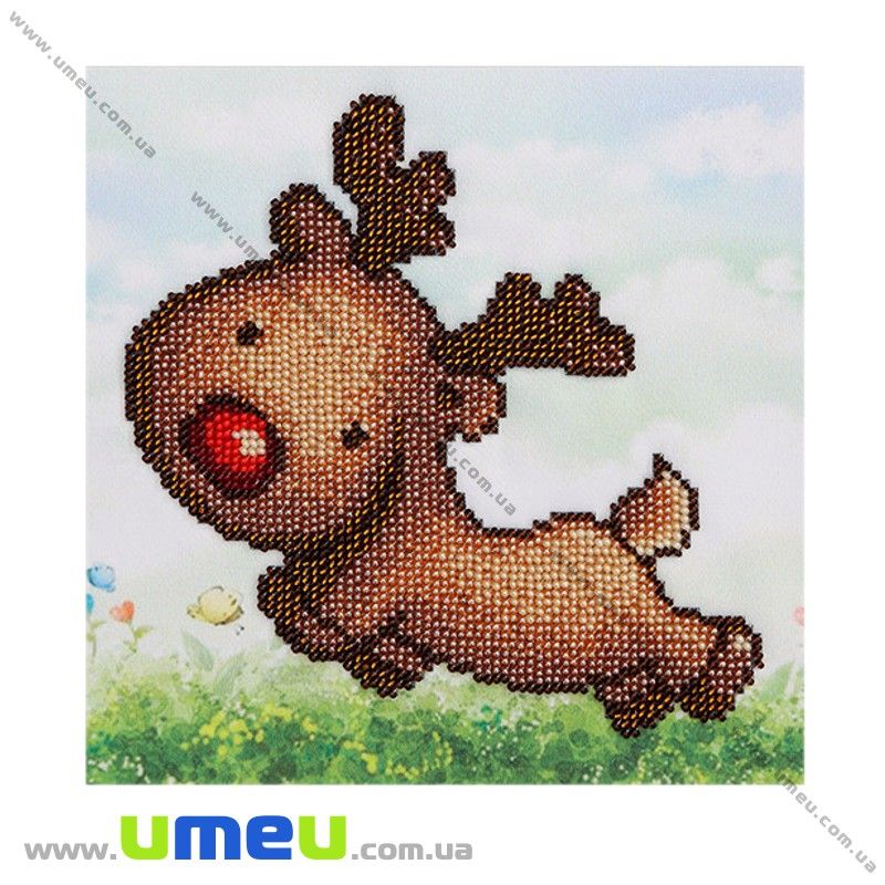 Схема для виш. бісером VDV, Оленя Т-481, 17х17 см (SXM-029276)
