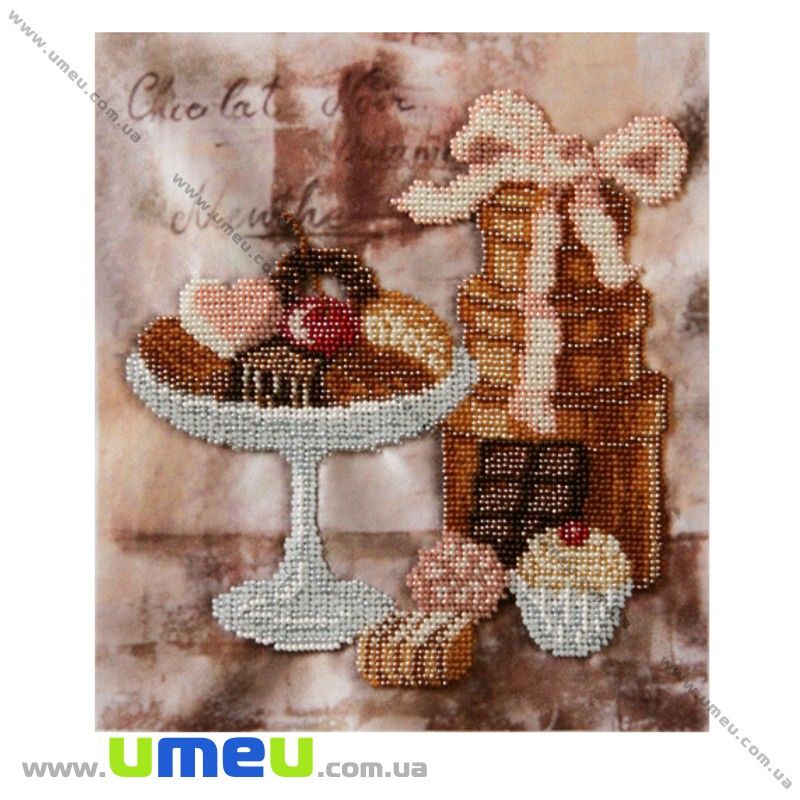 Схема для виш. бісером VDV, Шоколад Т-356, 23х20 см (SXM-029245)