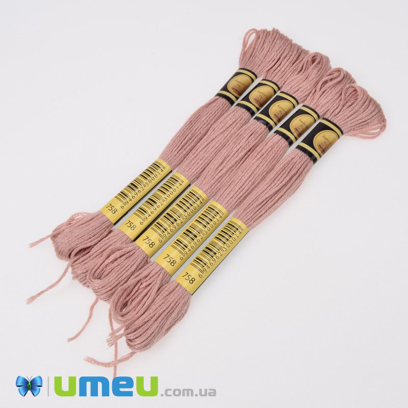 Мулине CXC 0758 Терракотовый, оч.св. (CXC-050219)