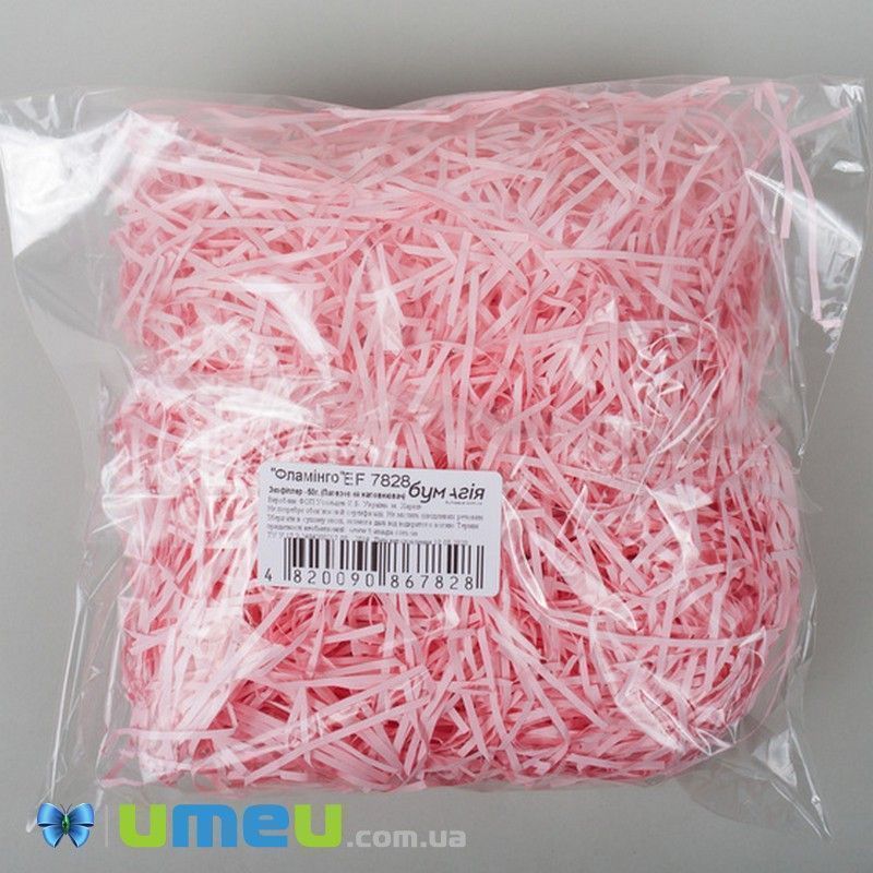 Экофиллер (бумажный наполнитель), Розовий (DIF-044389)
