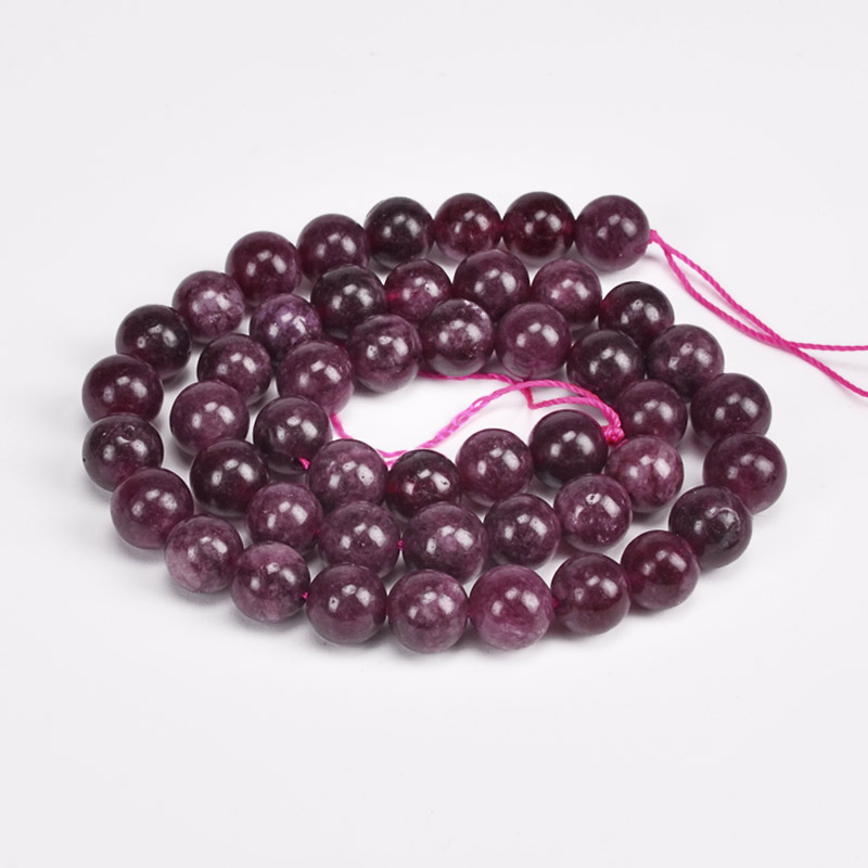 Бусины Гранат, Натур. камень, 8,5 мм, Круглые (BUS-051696)