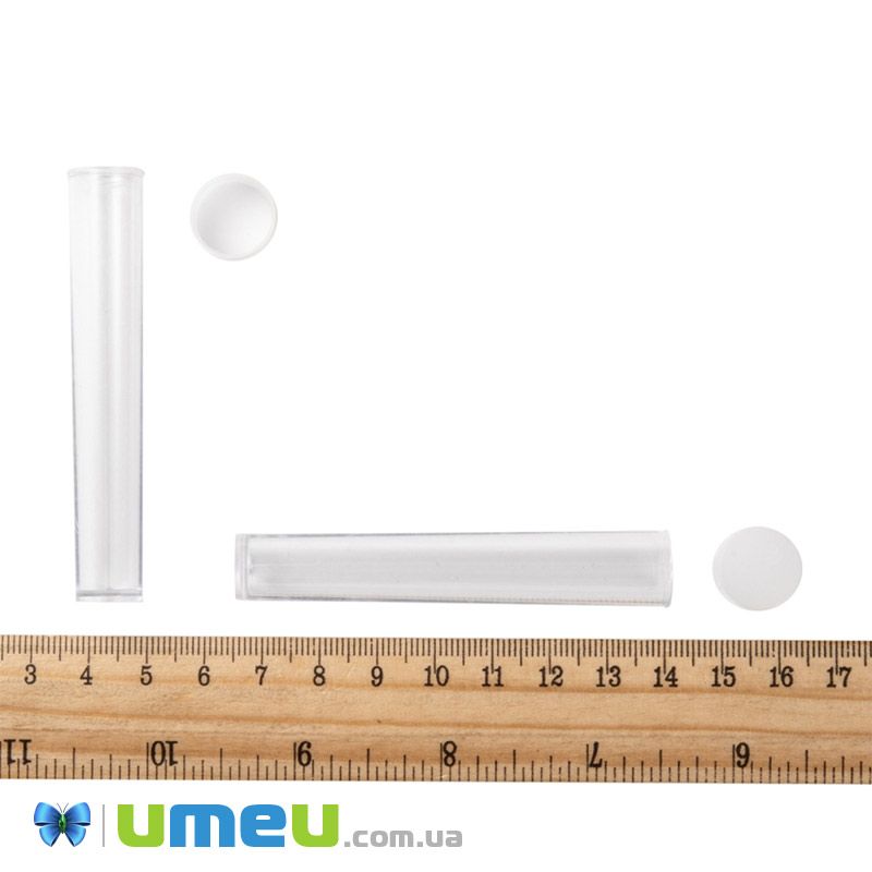 Колба пластиковая для хранения, 7,6х1,3 cм (INS-040324)