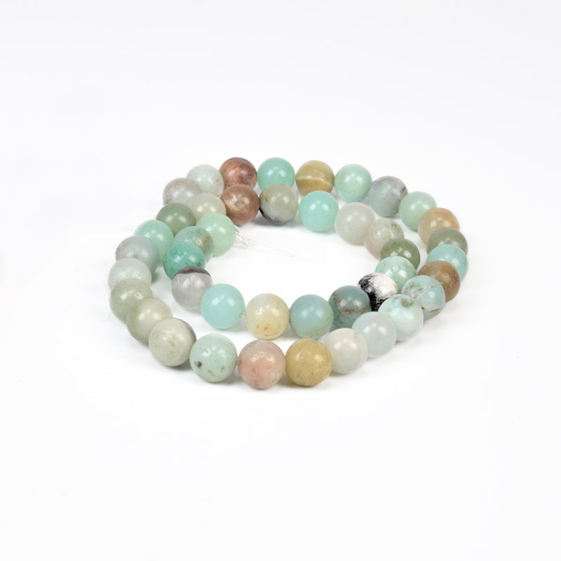 Бусины Амазонит, Натур. камень, 8,5 мм, Круглые (BUS-051677)