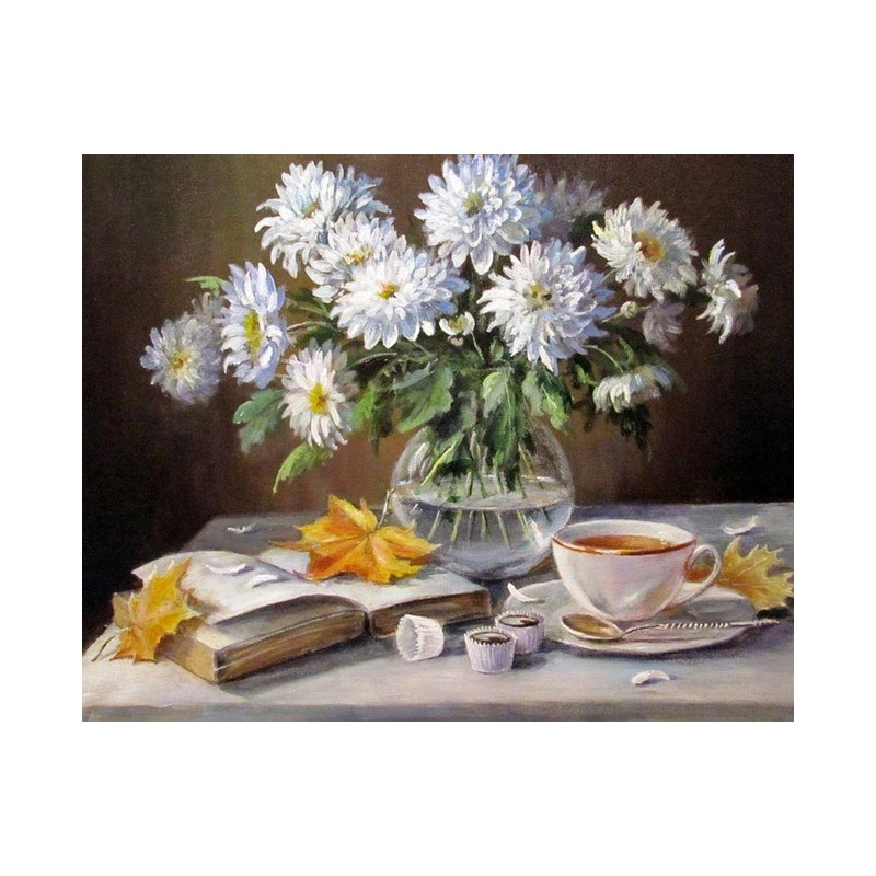 Набір алмазного живопису на підрамнику 30х40 см, Осінній натюрморт (SXM-052395)