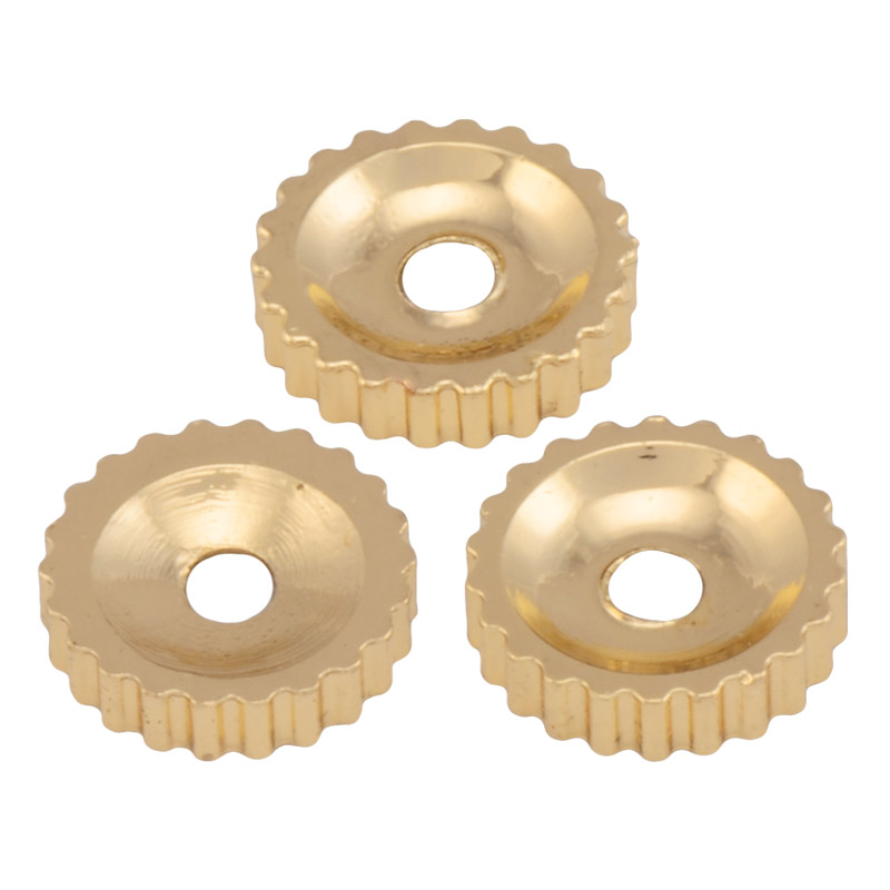 Намистини-розділювачі, 6х1,4 мм, Латунь з покриттям 14 kt (BUS-055832)