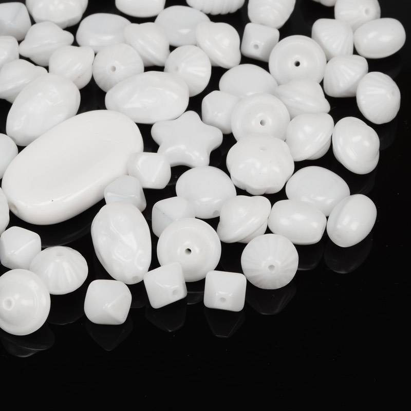 Намистини чеське скло Preciosa 92-Mix21-White (BUS-036040)