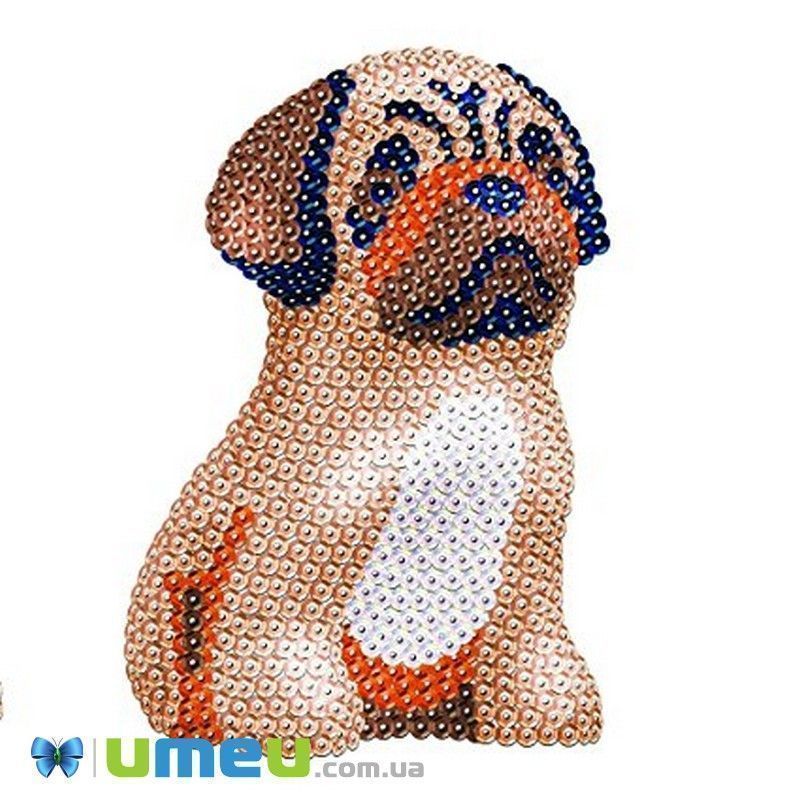 Набор для творчества Sequin Art 3D Большой Лили Мопс (DIF-043480)