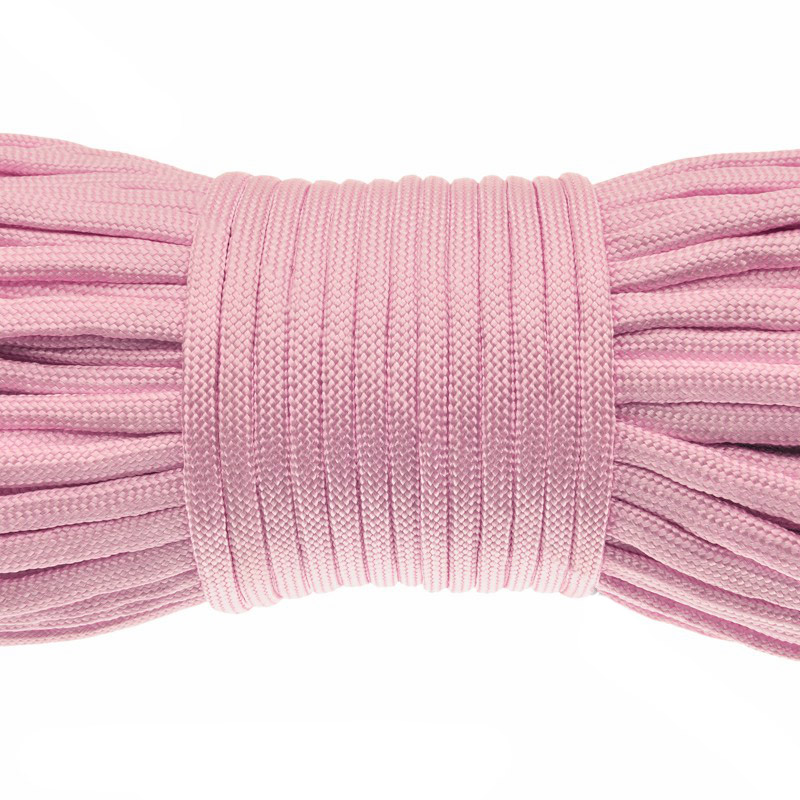 Шнур паракорд семижильный 4 мм, Розовый (LEN-024935)