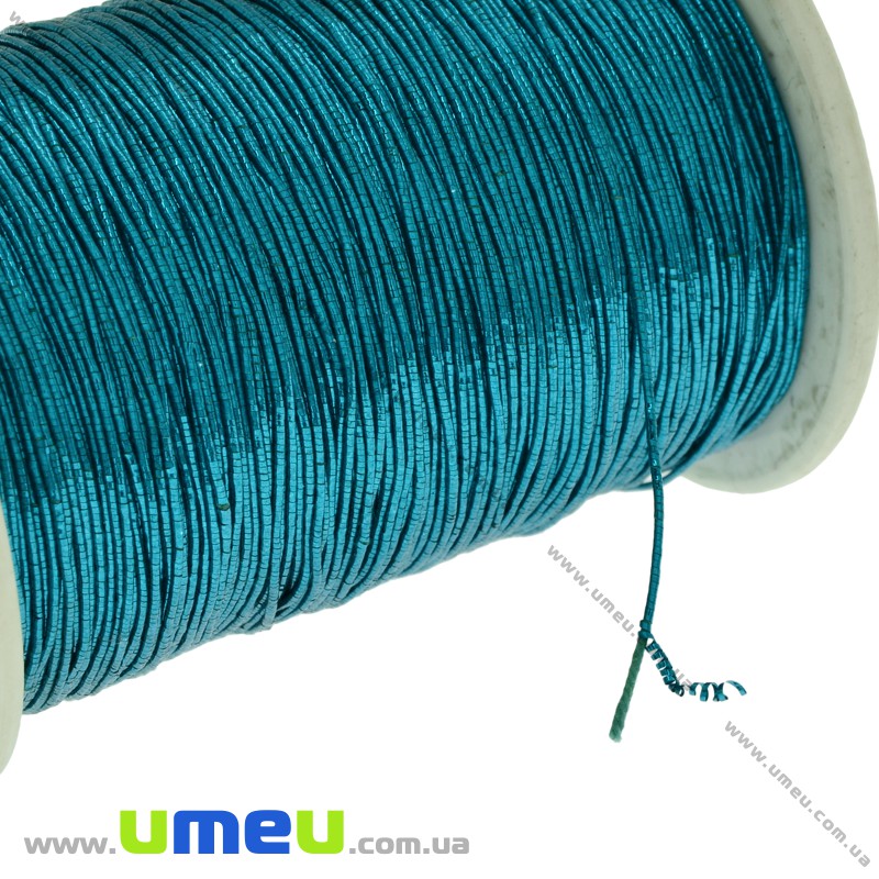 Нить металлизированная 0,5 мм, Коричневая (KNT-028471)