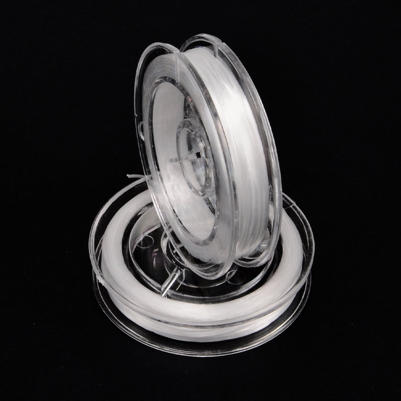 Леска эластичная волокнистая, 0,8 мм, Белая (LES-053930)