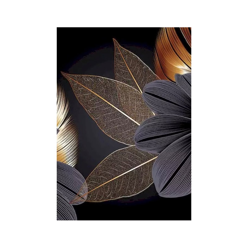 Набор алмазной живописи на подрамнике 50х40 см, Золотой триптих ч.2 (SXM-052385)